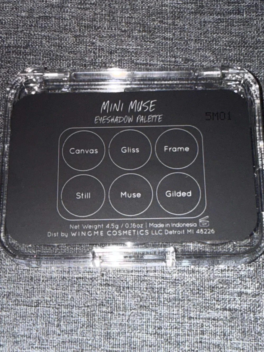 Wing me Mini Muse Eyeshadow Palette Viral TikTok Neutral Makeup Palette NWT